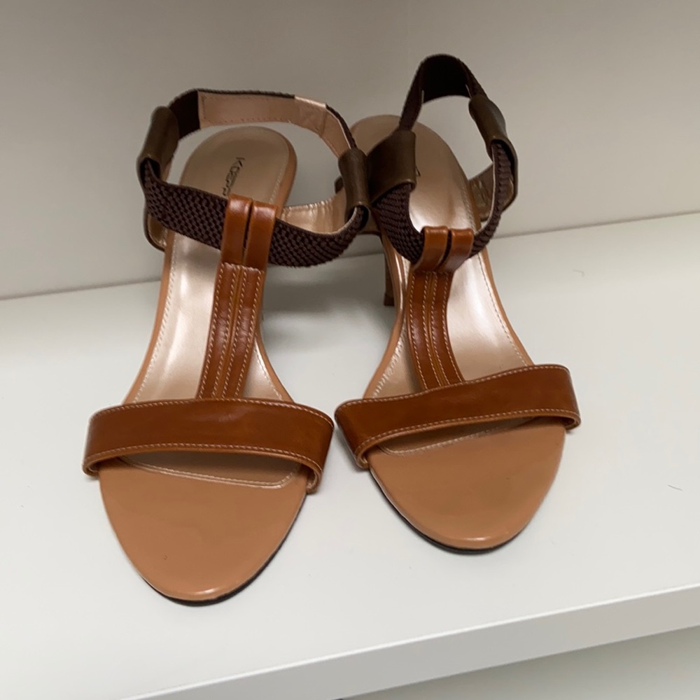 KOEPP Brown Leather Heels
